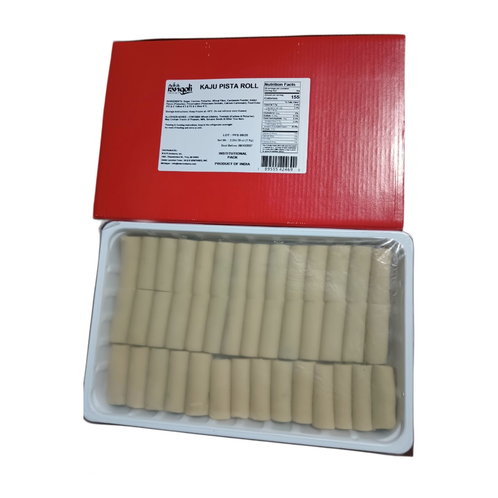 S61 Kaju Pista Roll (No Foil)