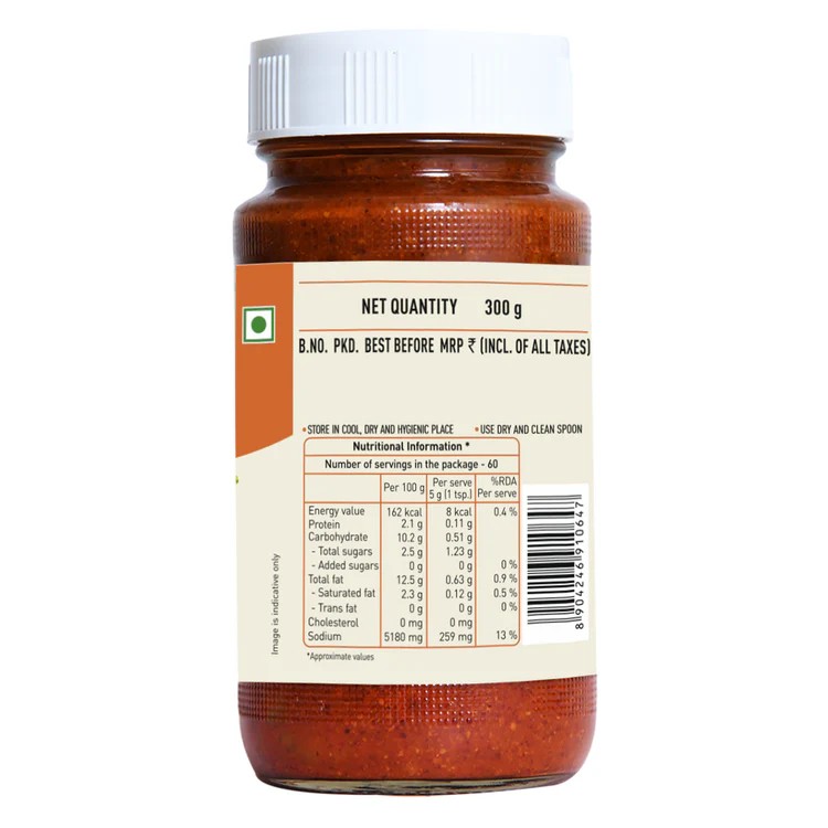 Bitter Gourd Pickle W/O Garlic