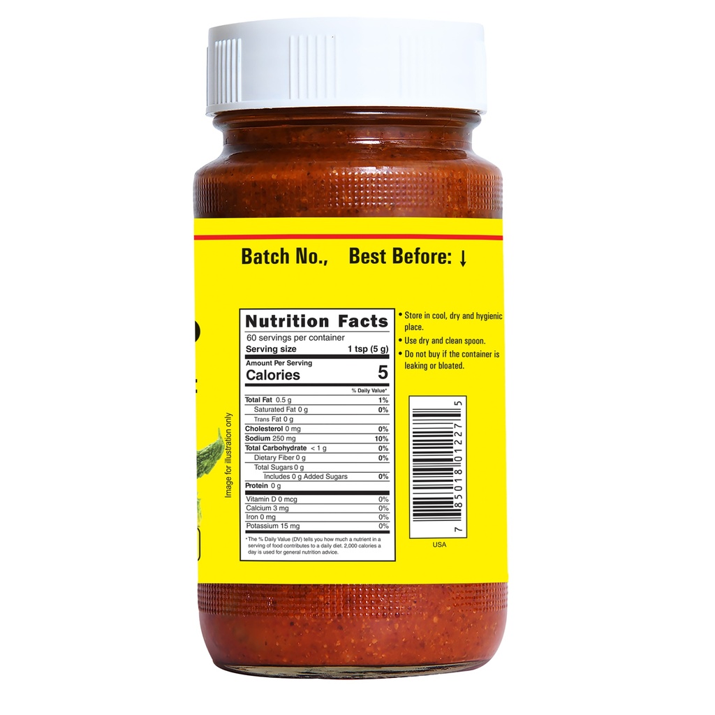 Bitter Gourd (Karela) Pickle W/ Garlic