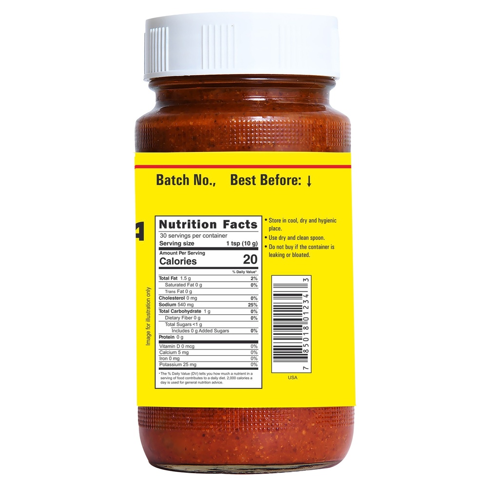 Mango Pickle (Avakaya) W/ Garlic Hot