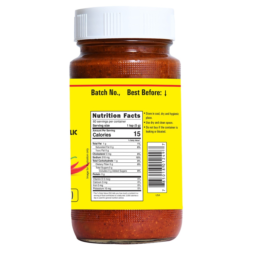 Red Chilli Pickle W/ Garlic