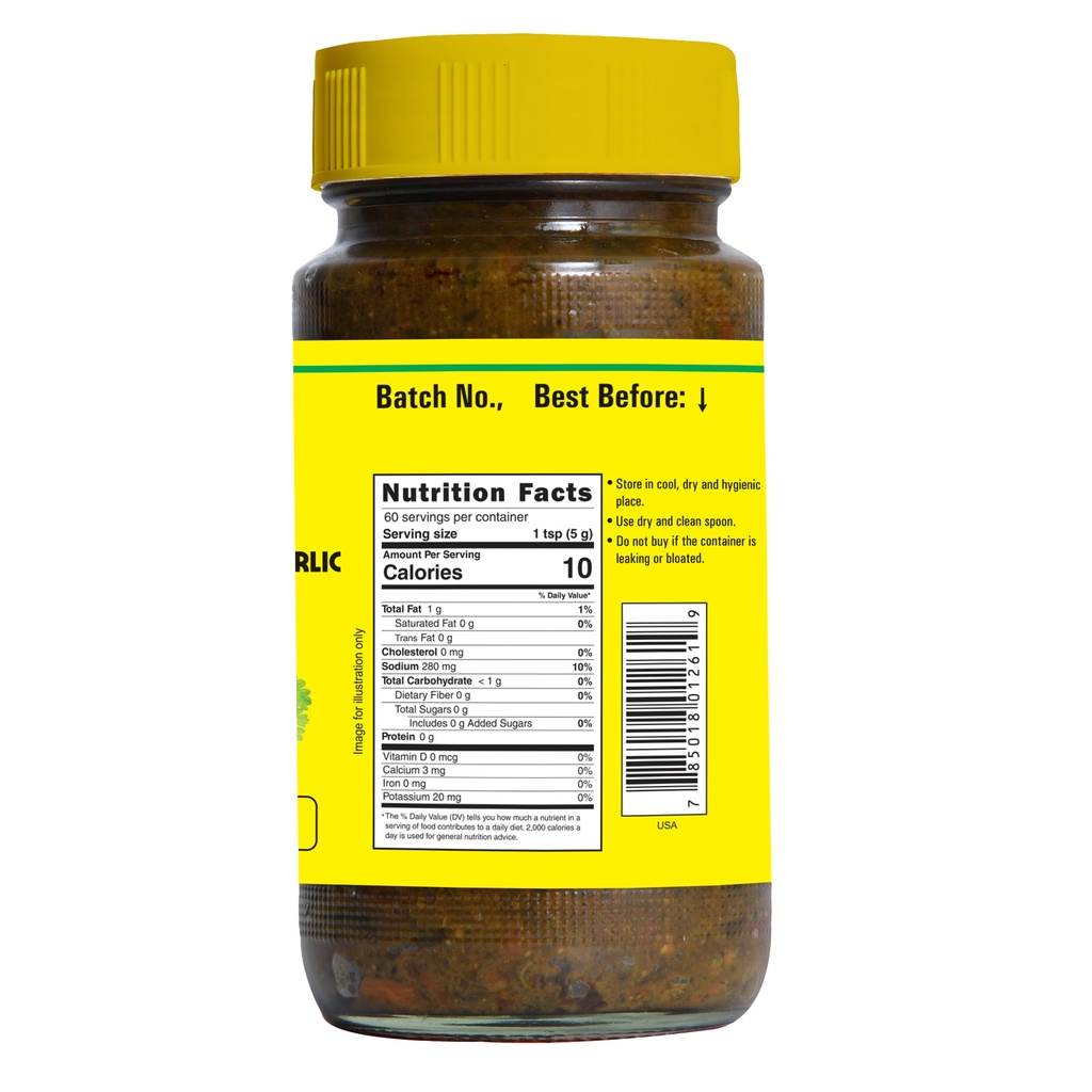 Coriander Pickle W/O Garlic