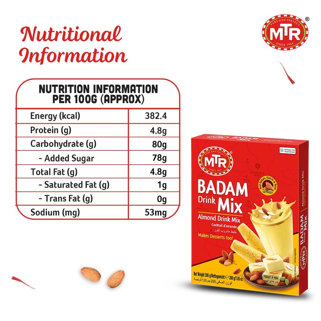 Badam Drink Instant Mix (Box)