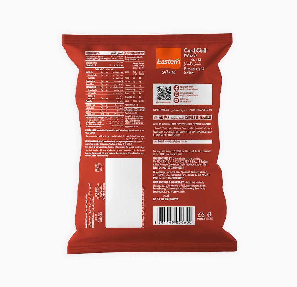 Curd Chilli Whole