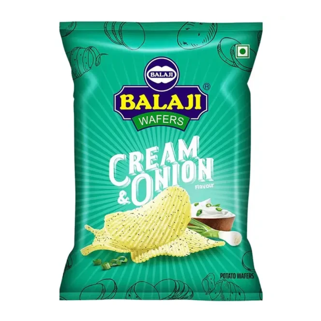 Cream & Onion Potato Wafer