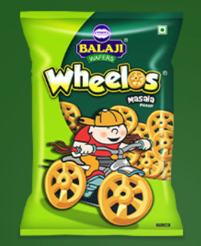 Fryums Masala Wheelos