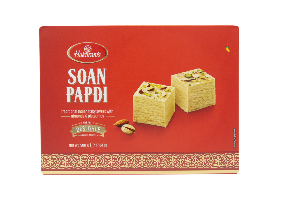 Traditional Indian Flaky Sweet with Almonds