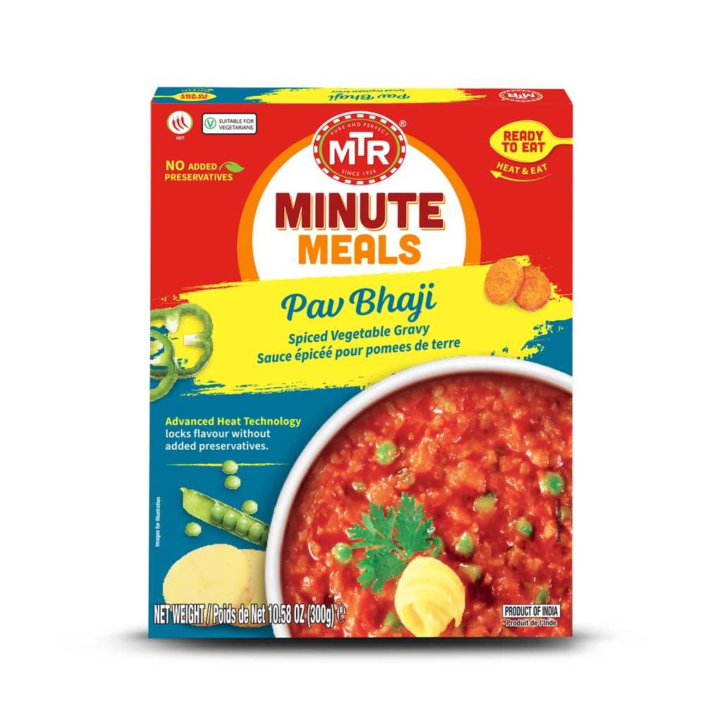 Pav Bhaji (Aloo Bhuji)