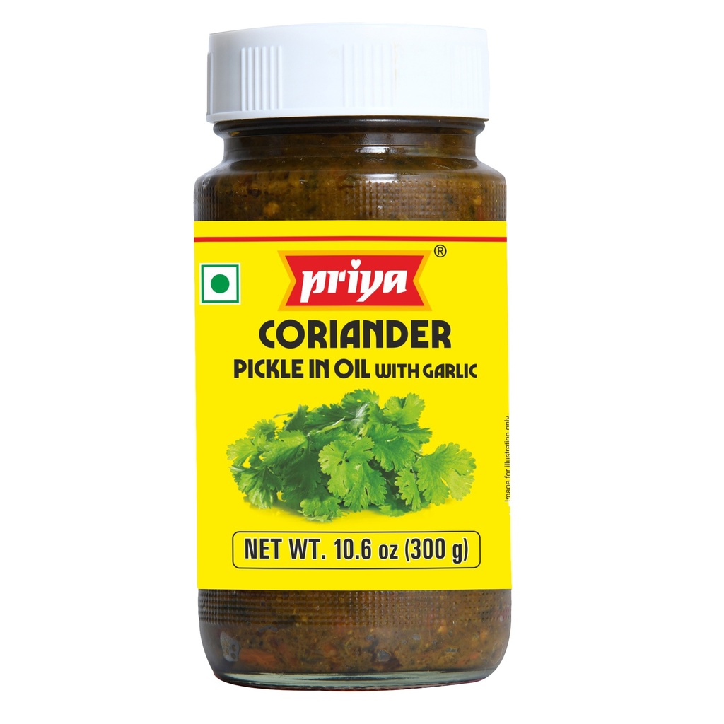 Coriander Pickle W/ Garlic