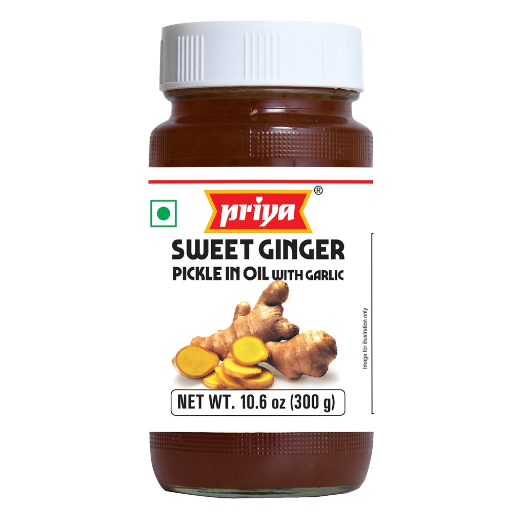 Sweet Ginger Pickle W/ Garlic