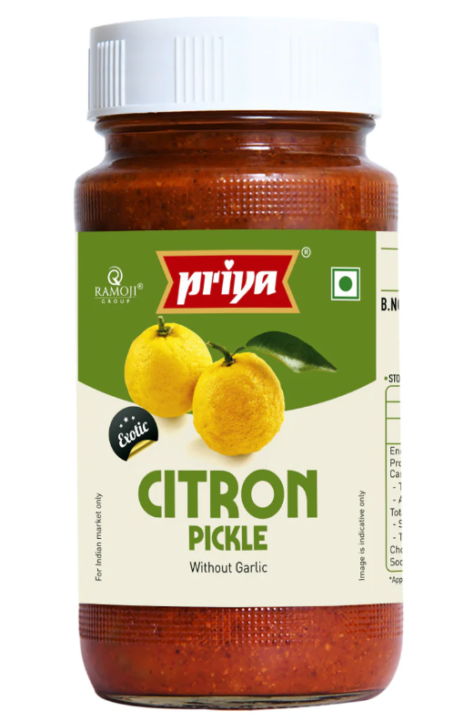 Citron Pickle W/O Garlic