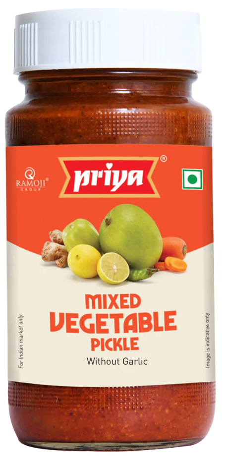 Mixed Veg. Pickle W/O Garlic Hot