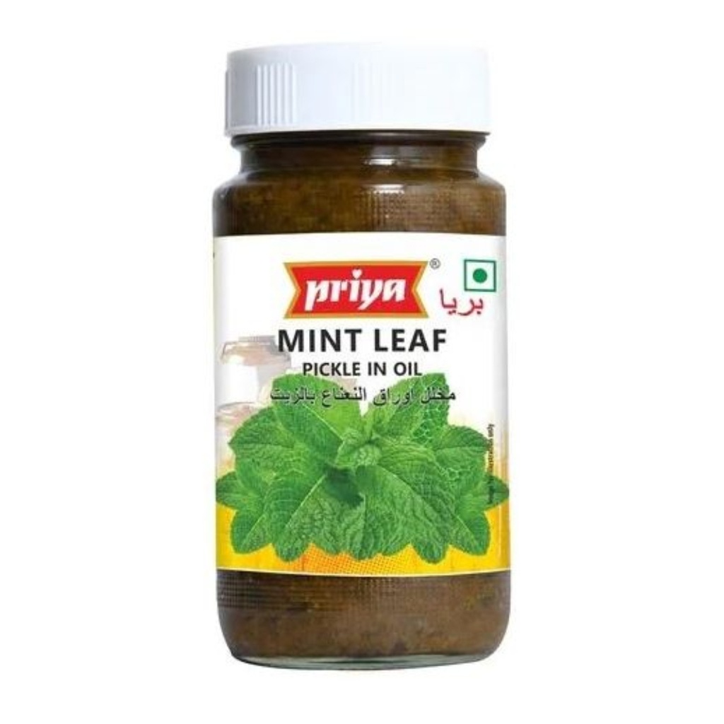 Phudina (Mint) Pickle W/O Garlic