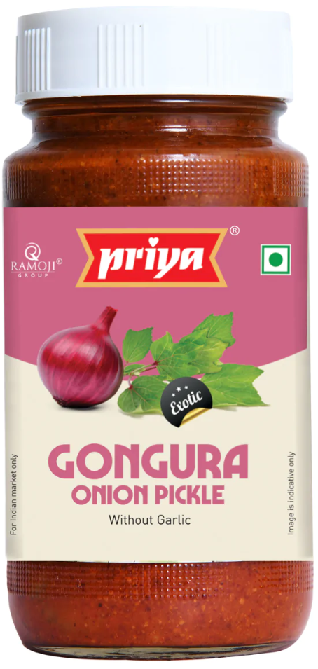 Gongura Onion Pickle W/Ogarlic
