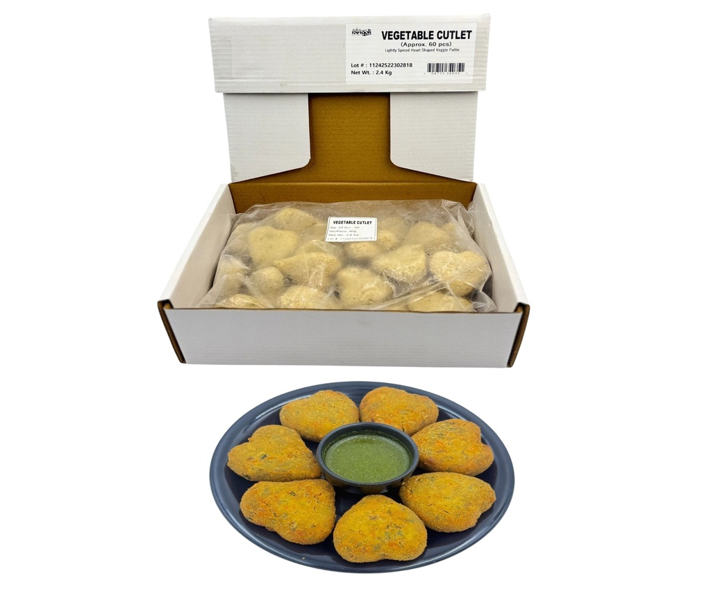 R16 VPK Veg Cutlet Heart Shape