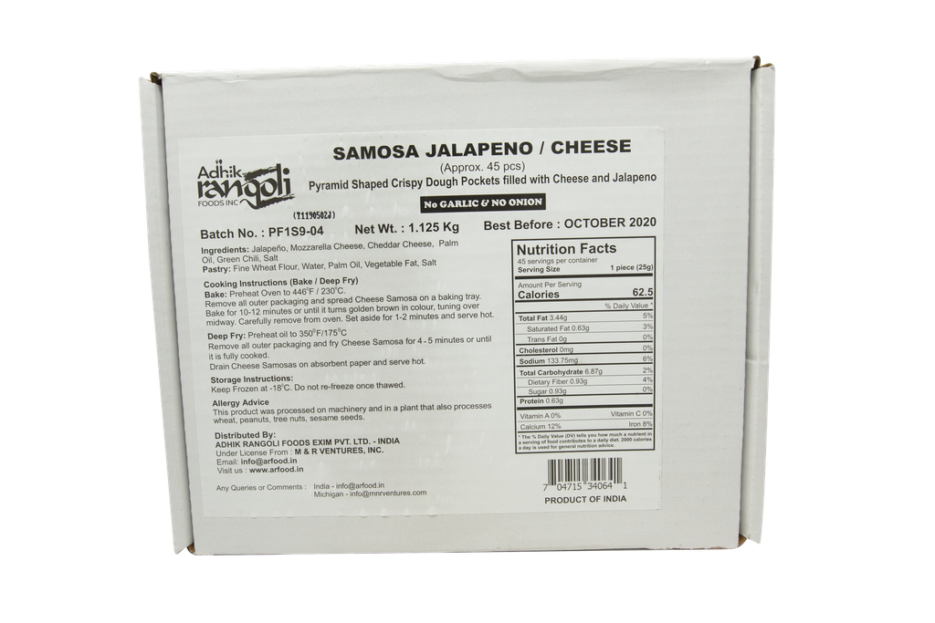R2 Samosa Jalapeno/Cheese