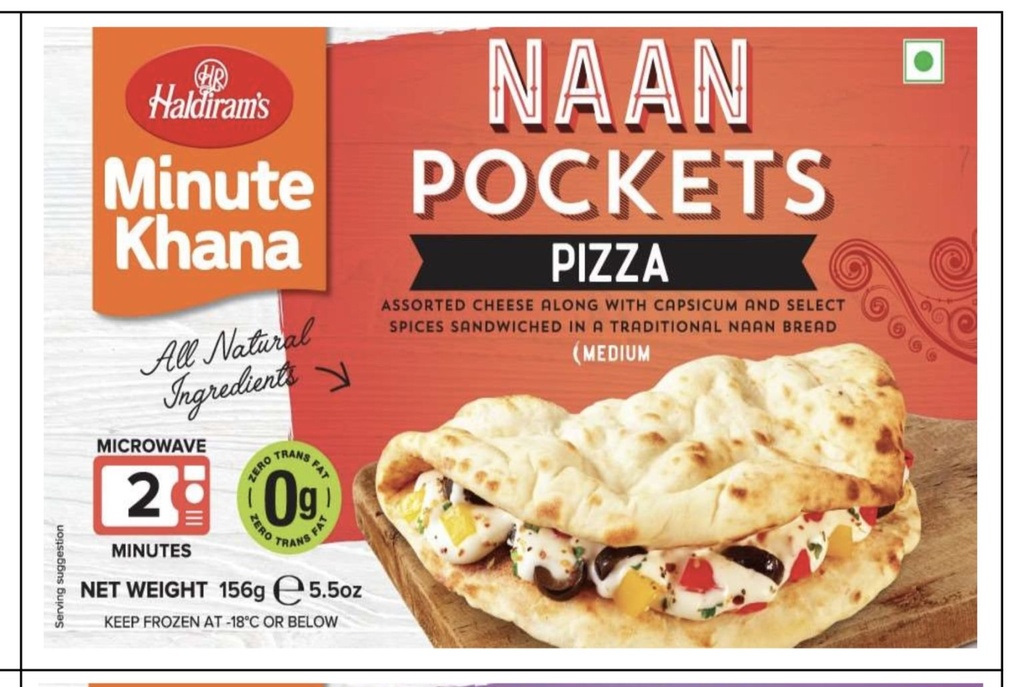 Naan Pocket Pizza [Naanwich]
