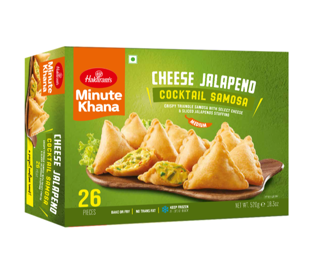 Cheese Jalapeno Cocktail Samosa