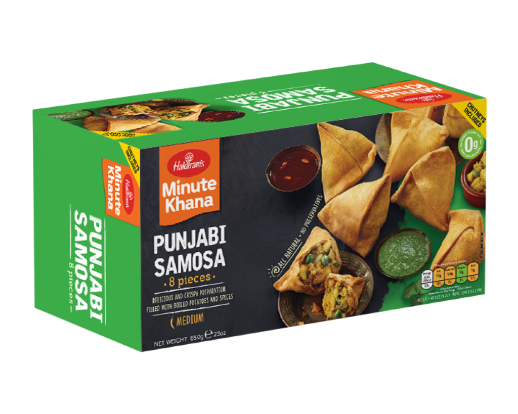 Punjabi Samosa (Inside W/ Chutnies)