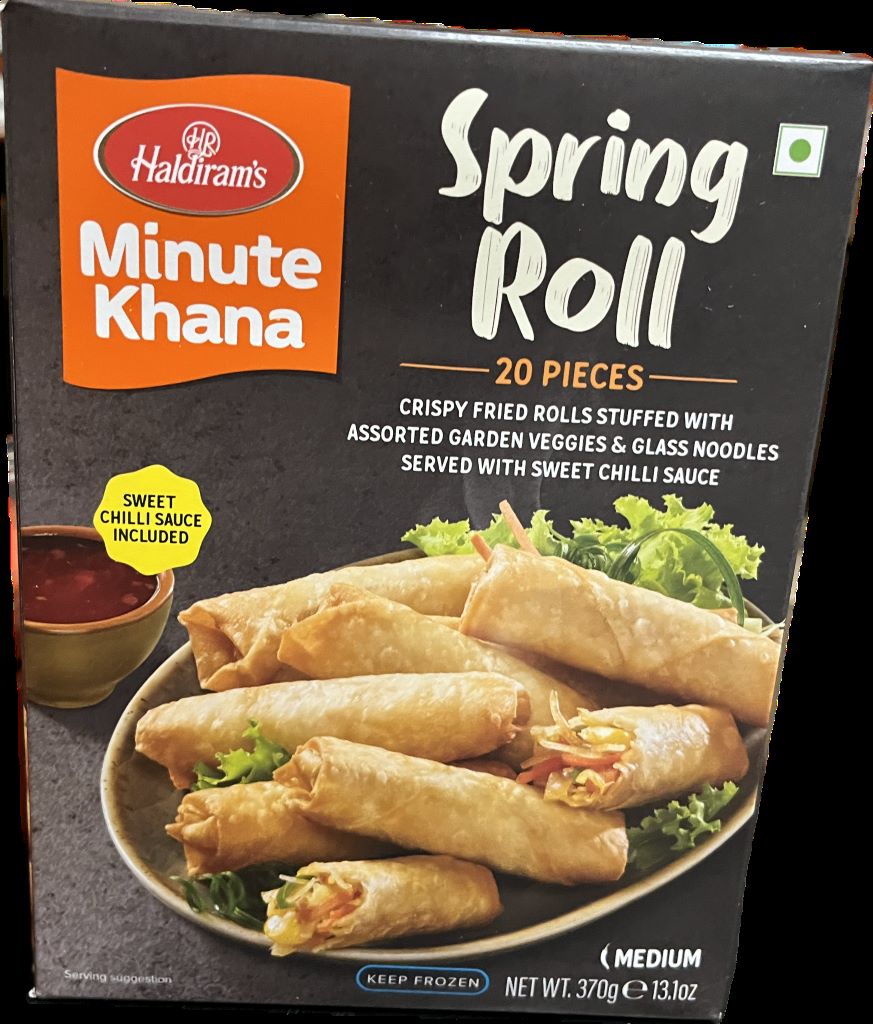 Spring Roll W/Chilli Sauce