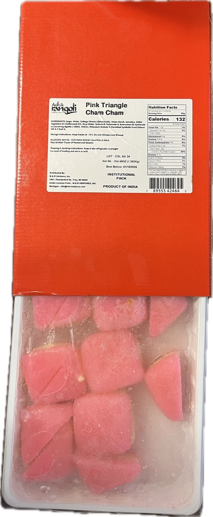 S66 VPK (Pink) Triangle Cham Cham (Sandwich)