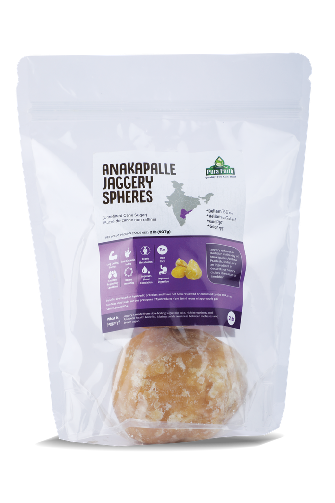 Anakapalle Jaggery Spheres in Pouch