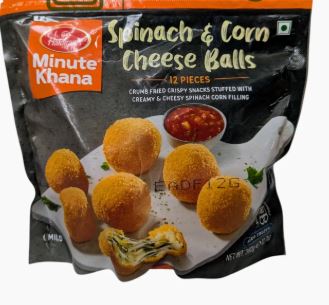 Spinach & Corn Cheese Balls