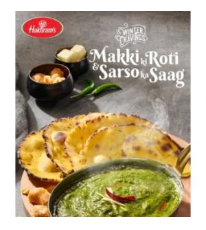 Makki Ki Roti & Sarso Saag (Combo)