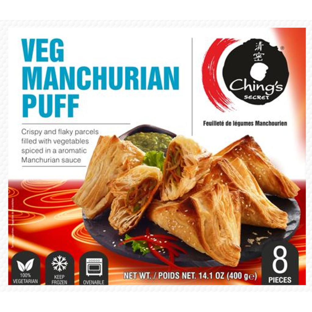 Veg Manchurian Puff
