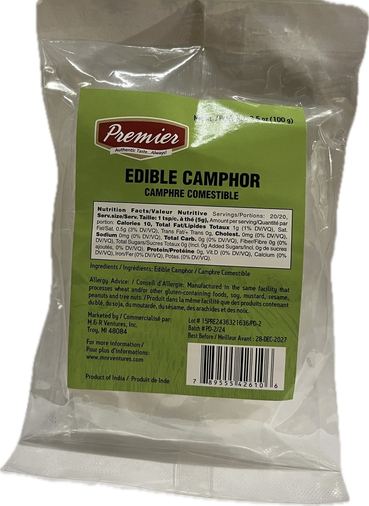 Edible Camphor