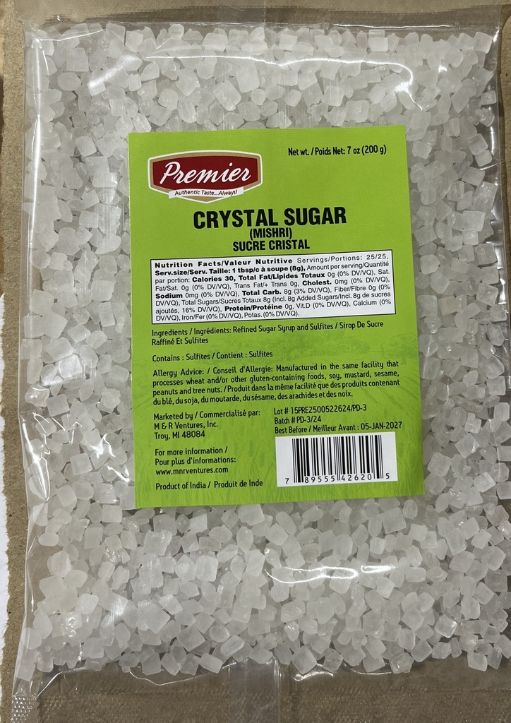 Crystal Sugar - Mishri (Pouch)