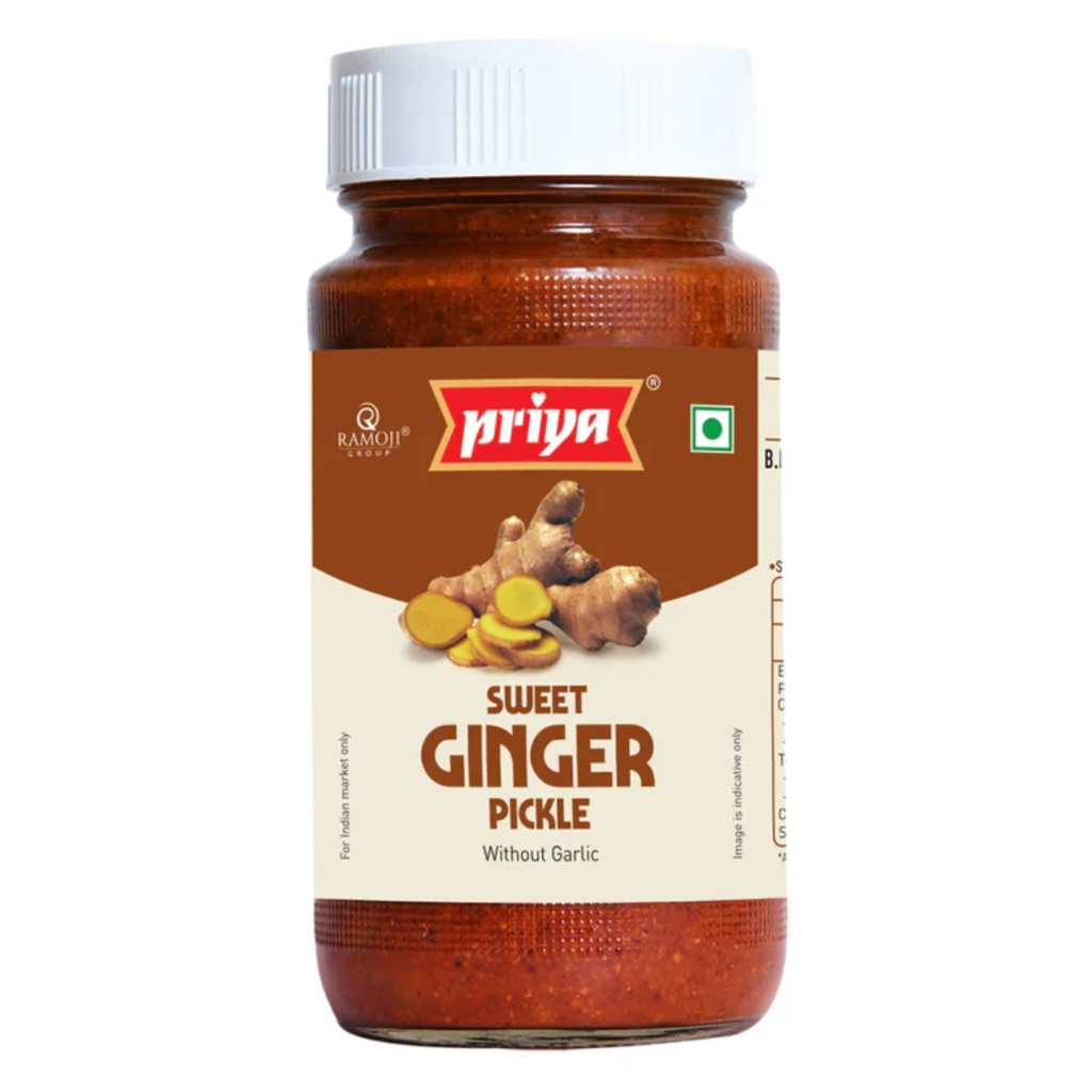 Sweet Ginger Pickle W/O Garlic
