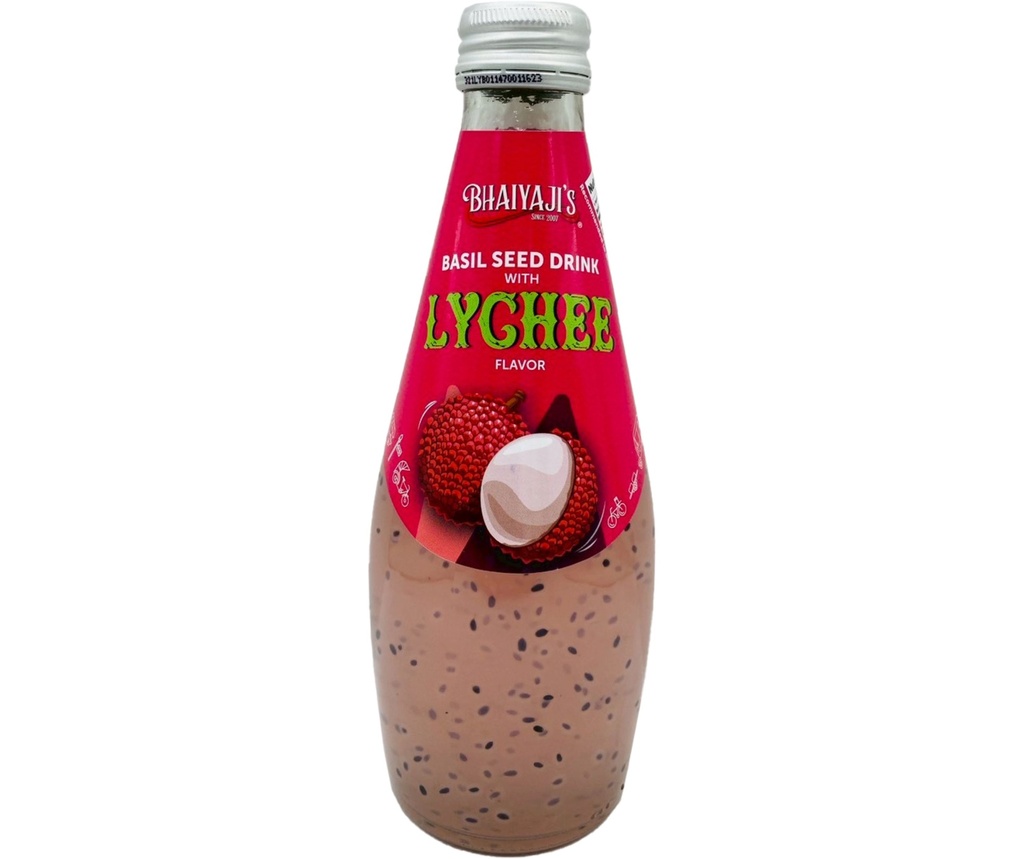Basil Seed Drink with Lychee Flavor