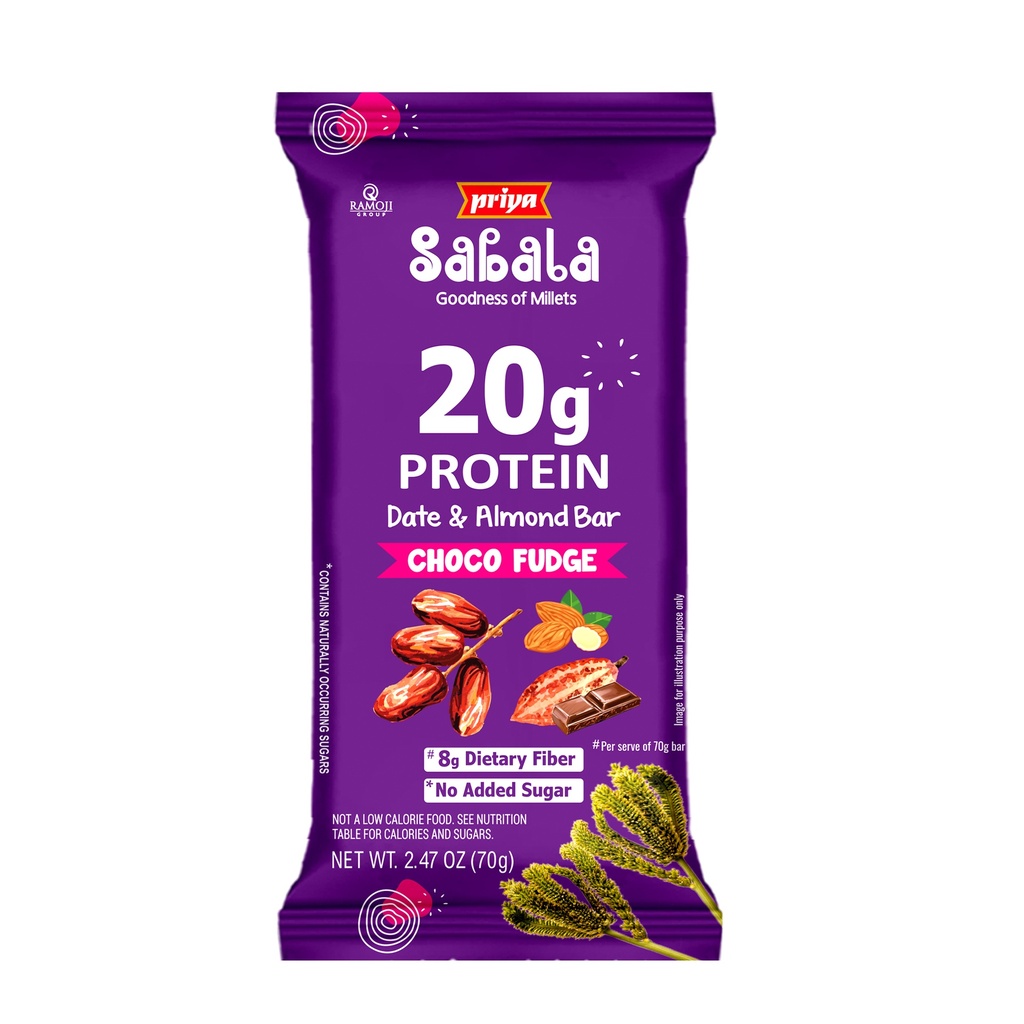 Choco Fudge (Date & Almond Bar)