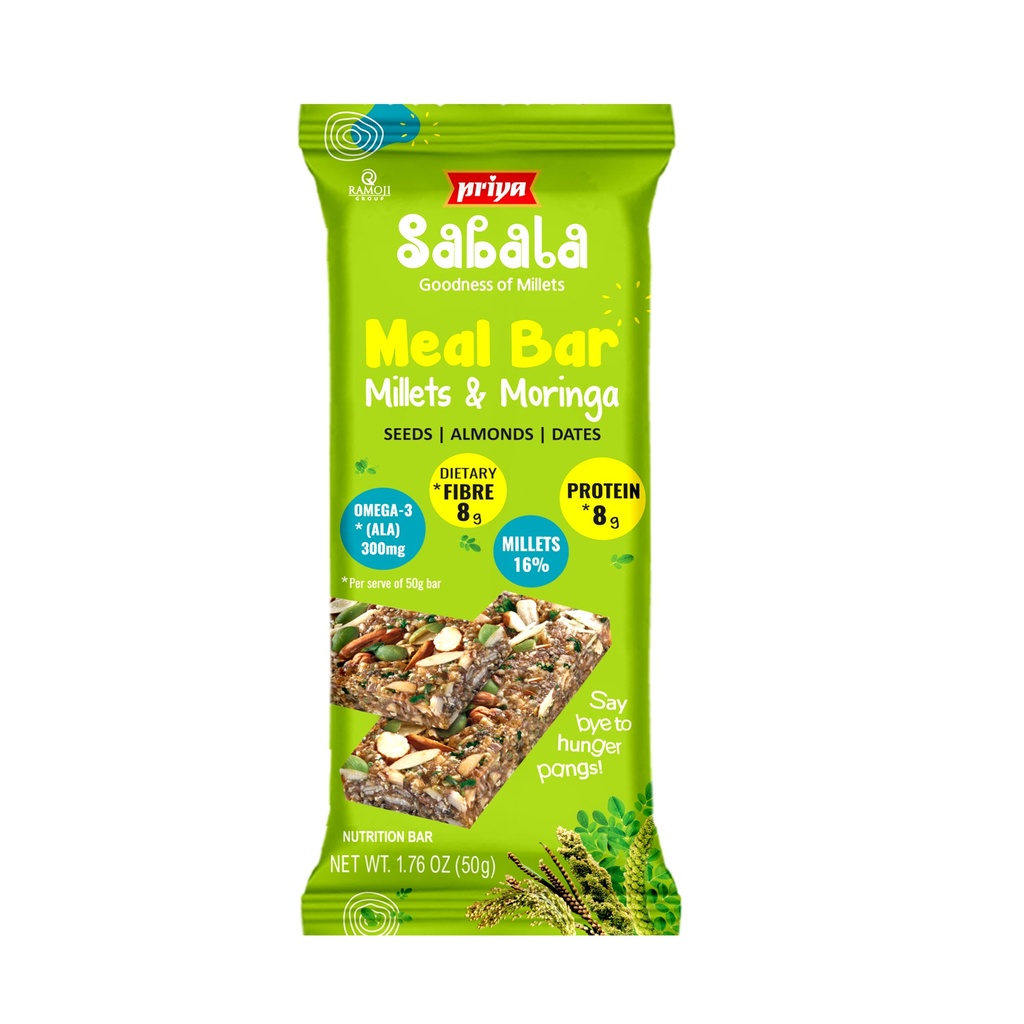 Millet & Moringa (Protein Meal Bar)