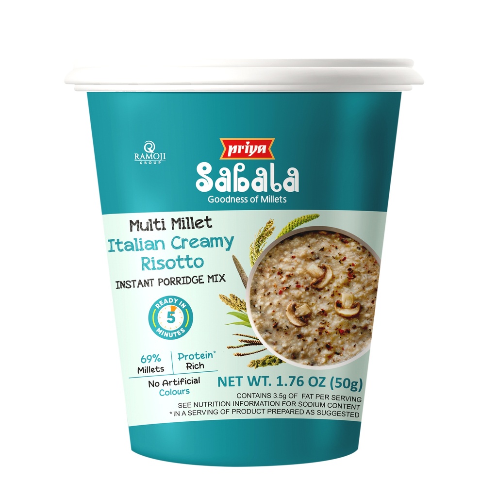 Multi Millet Italian Creamy Risotto (Cup Porridge Mix)