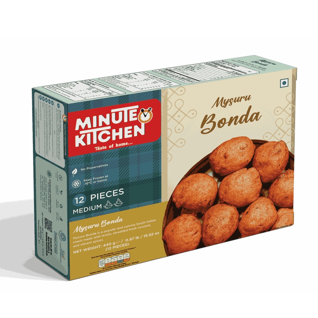 Mysuru (Mysore) Bonda + Chutney