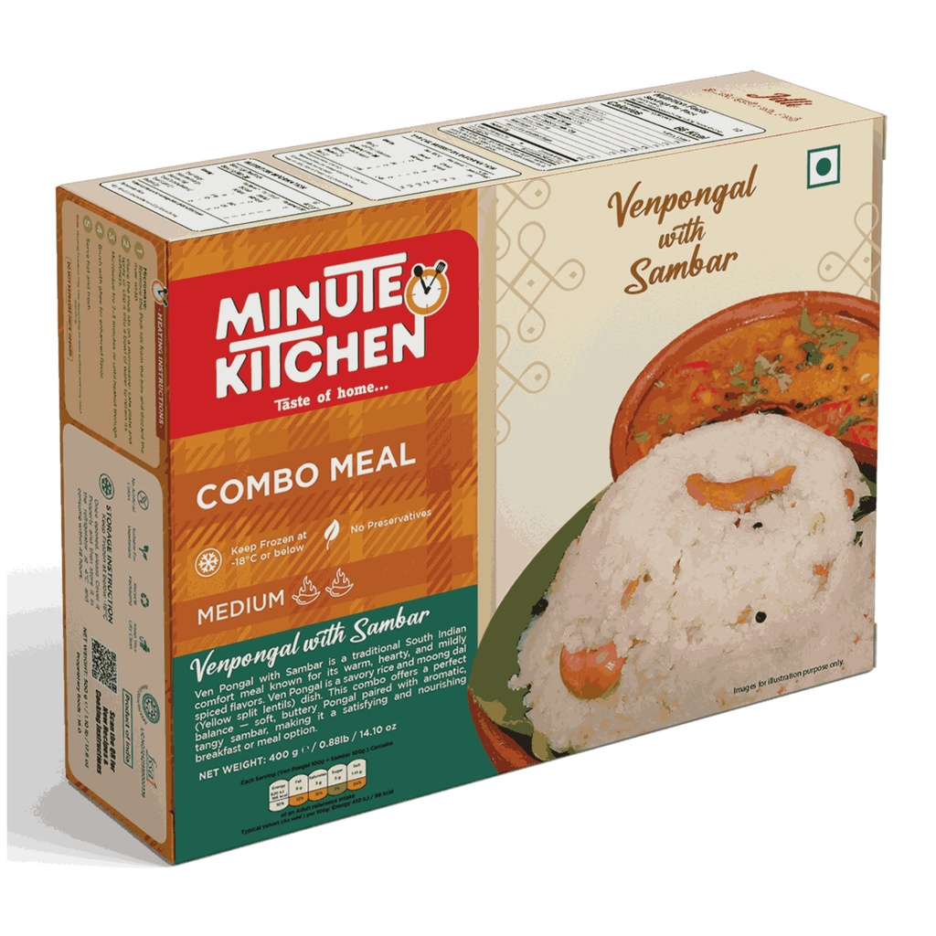 Venpongal with Sambar (Combo Pack)