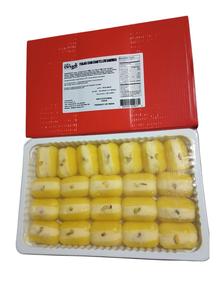 S128 VPK Punjabi Cham Cham (Yellow) Sandwich