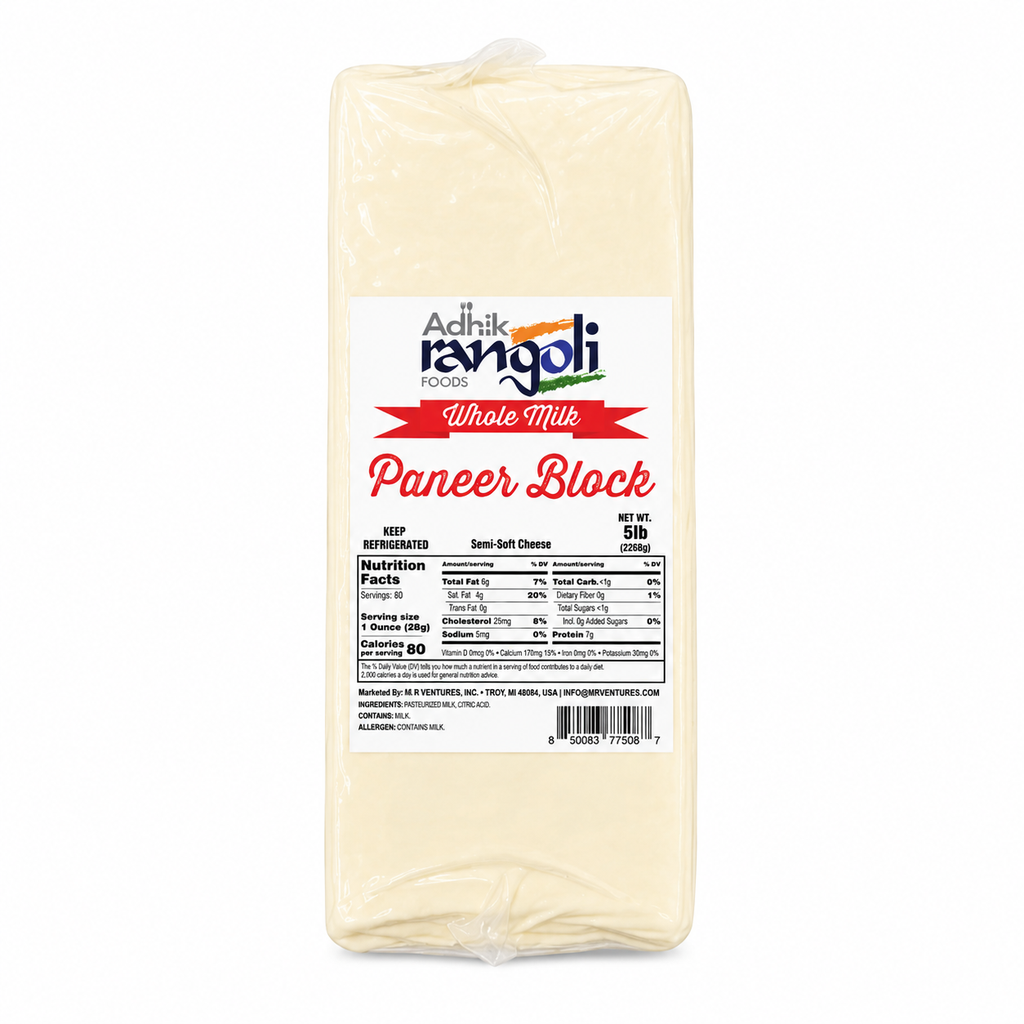 P1A Paneer Block (Bulk) - Whole Milk