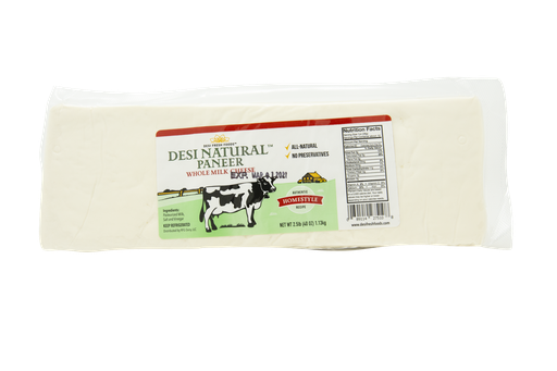 [CDES:PNR:22503P3] - Medium Paneer Cheese - [2.5lb]
