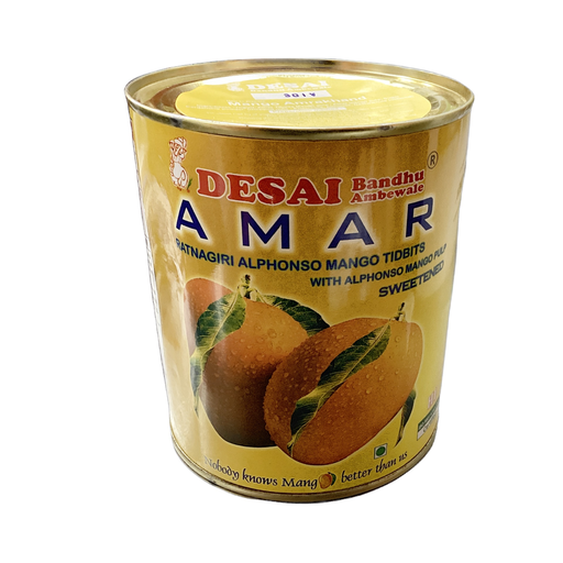 [DAMA:PLP:10402P3] - Yellow - Alphonso Mango Tidbits - [850g]
