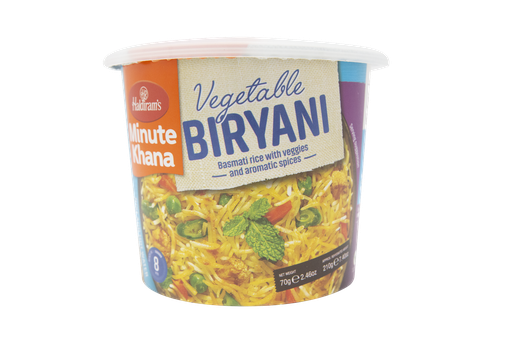[DHLD:RTE:40135V1] - (Cup) Vegetable Biryani - [70g]