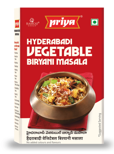 [DPRY:MSL:67514B4] - Hyderabadi Vegetable Biryani Masala Powder - [50g]