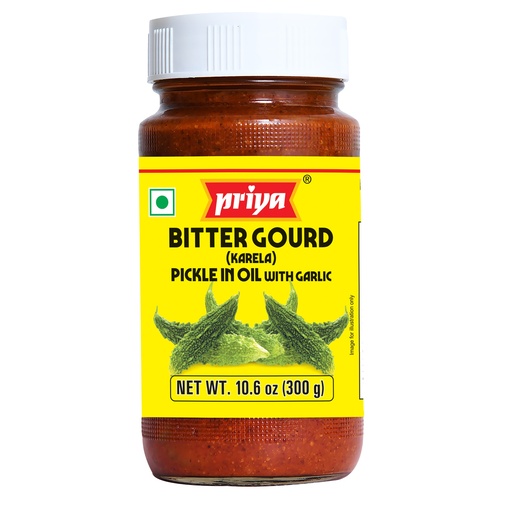 [DPRY:PKL:67506B1W] - Bitter Gourd (Karela) Pickle W/ Garlic - [300g]
