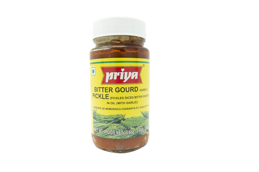 [DPRY:PKL:67506B1W] Bitter Gourd (Karela) Pickle W/ Garlic