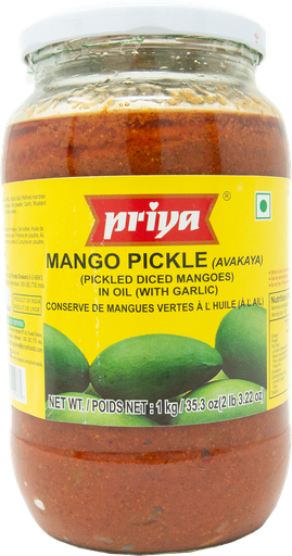 [DPRY:PKL:67507M1W] - Mango(Avakaya) Pickles-W/ Garlic - [1kg]