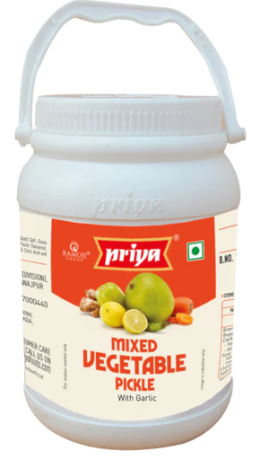 [DPRY:PKL:67507M5W] Mixed Veg. Pickles-W/ Garlic