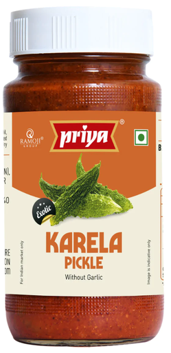 [DPRY:PKL:67508B1X] Bitter Gourd Pickle W/O Garlic