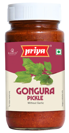 [DPRY:PKL:67508G5X] Roselle Leaves (Gongura) Pickle W/O Garlic